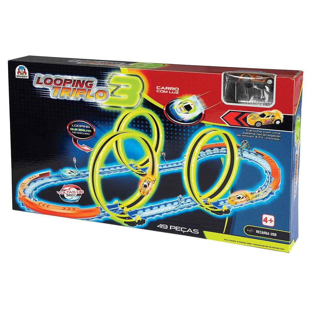 Pista Veloz Looping Fisher Price