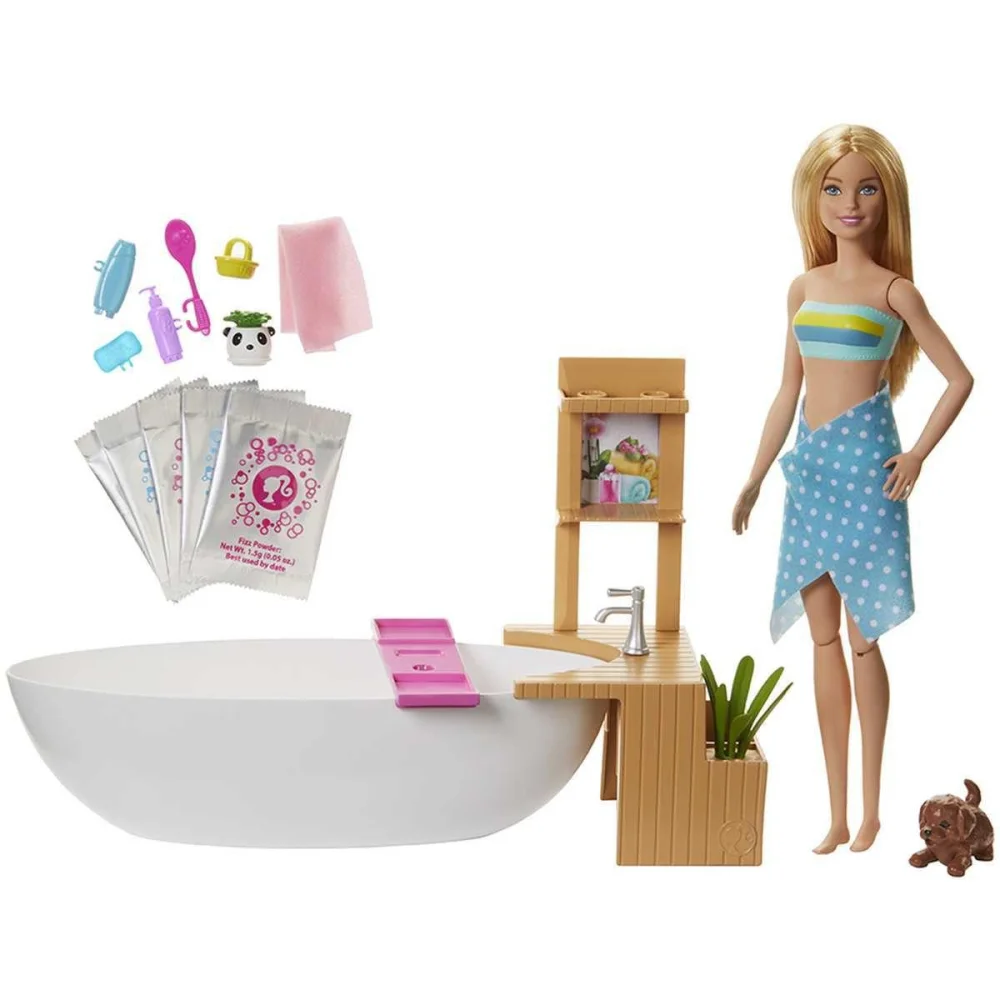Barbie - Conjunto de jogo de bem-estar ao ar livre