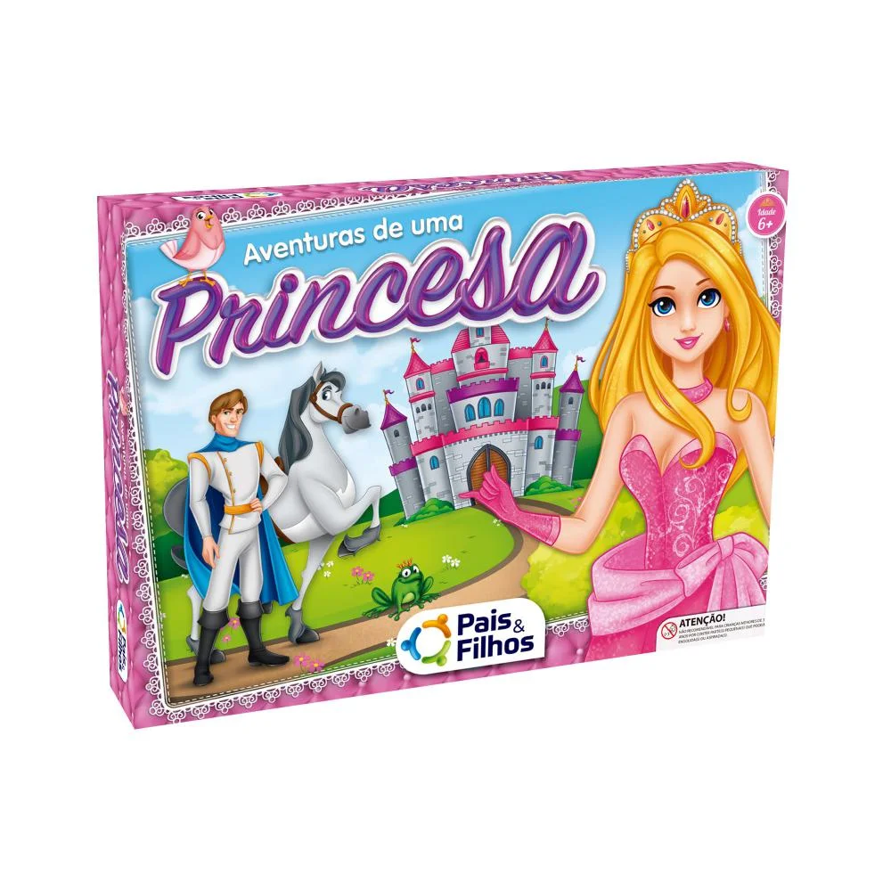Brinquedos - Jogo Aventuras de Uma Princesa - Pais & Filhos - Loja Virtual