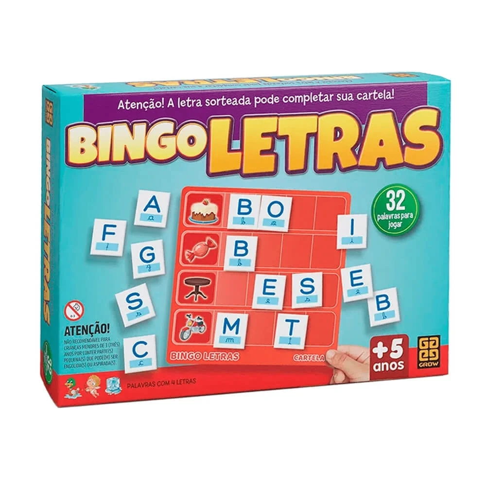 Bingo para crianças - Jogos de tabuleiro